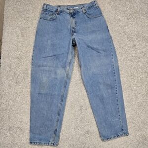 Vintage Levis 560 Jeans Mens 36x30‎ Blue Relaxed Tapered Baggy Y2K distressed